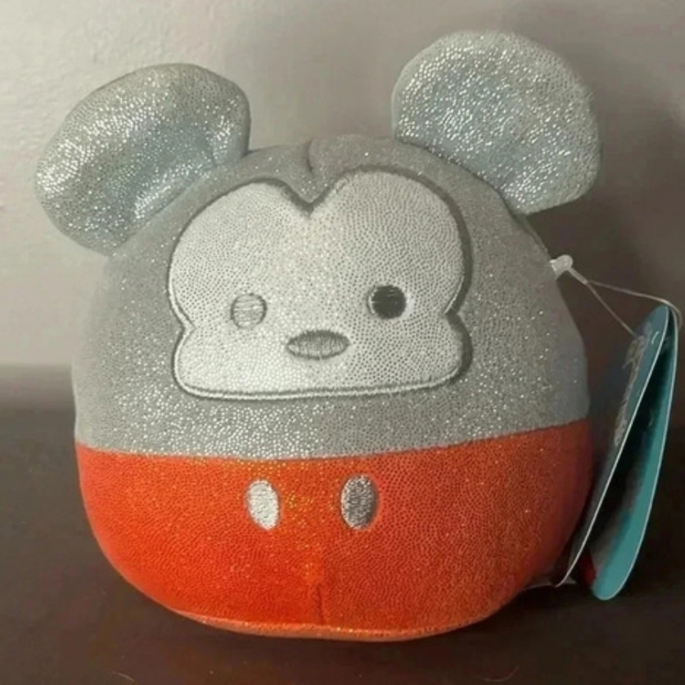 Squishmallow Disney 100th Anniversary Mickey Mouse 5" New with tags